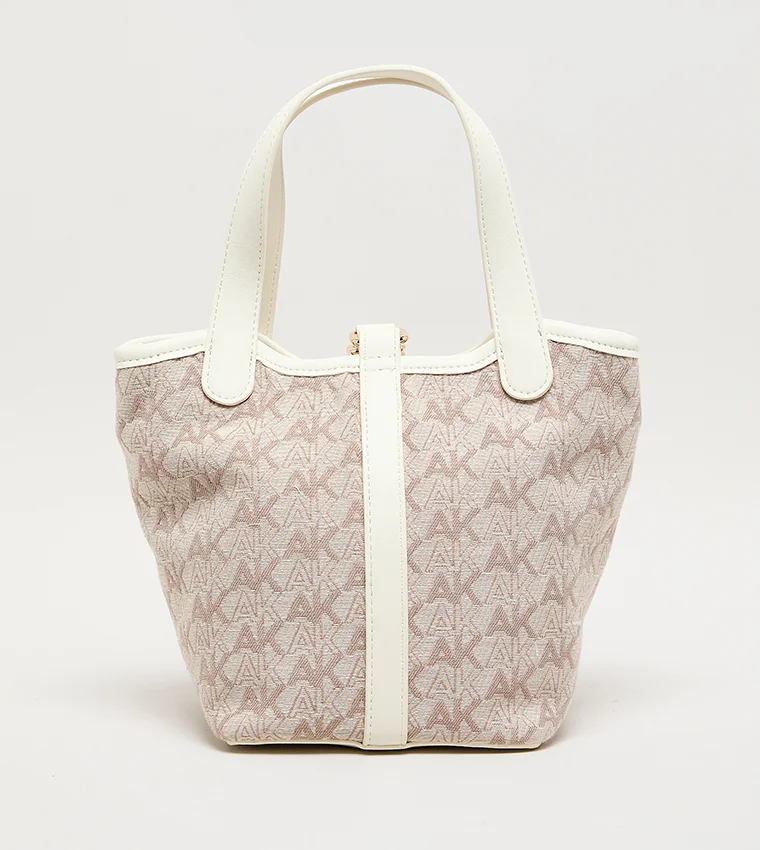 آن كلاين حقيبة دلو من البولي يوريثان بنقش شعار آن كلاين